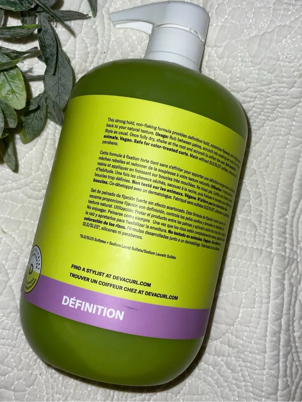 DevaCurl strong hold